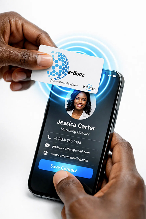 e-Pulse carte de visite numérique NFC