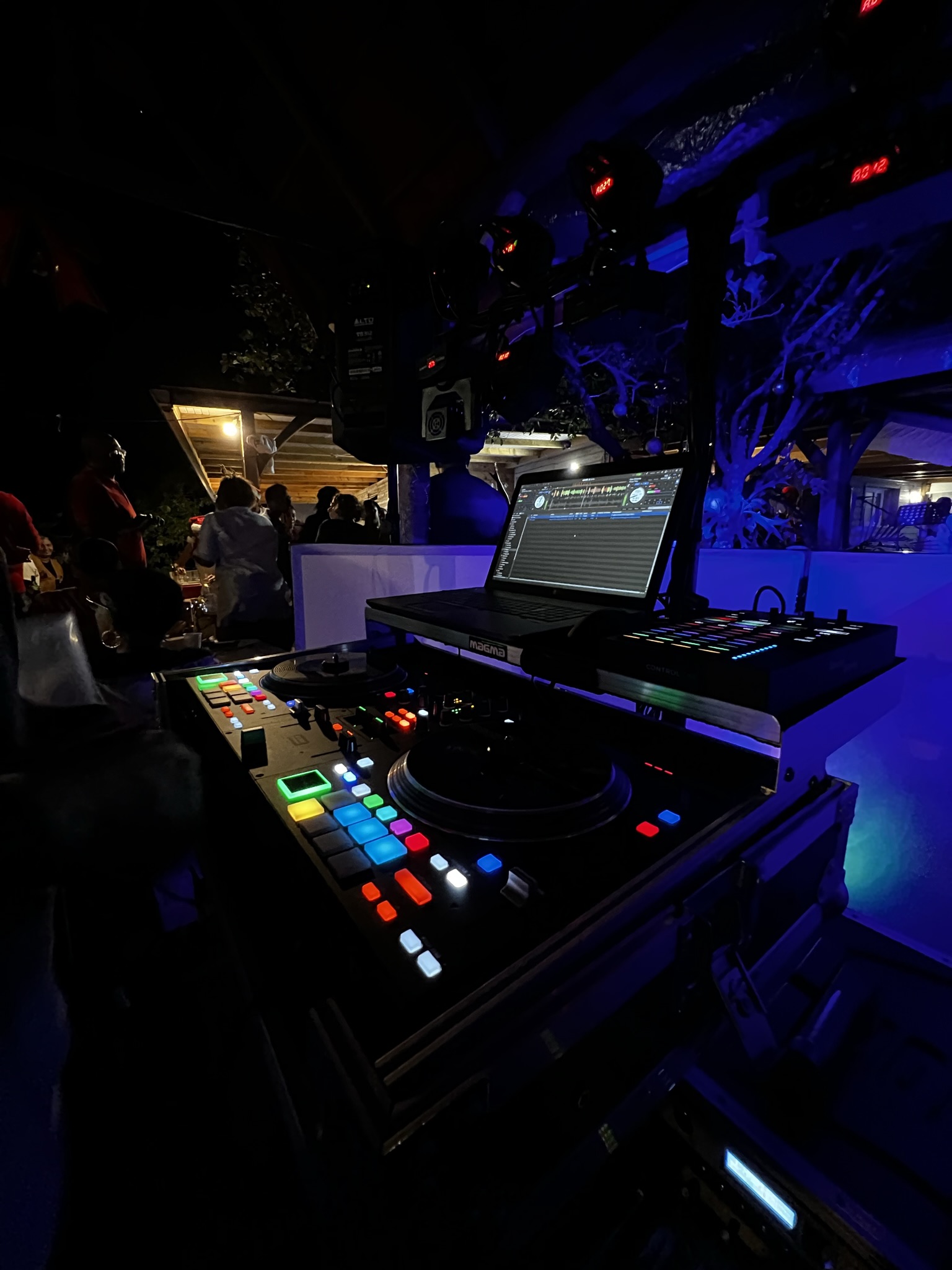 Setup DJ extérieur