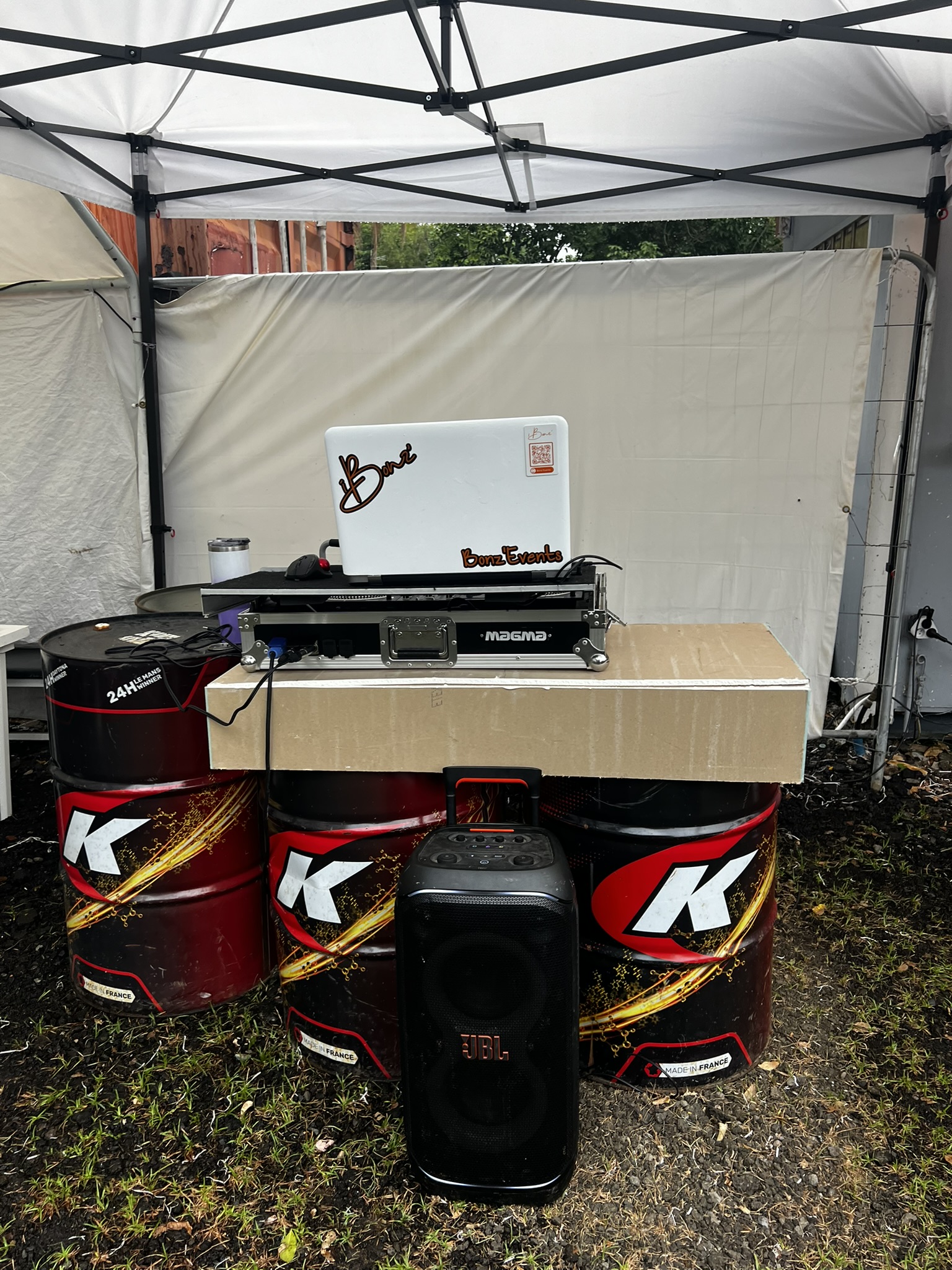 Setup Bonz Events